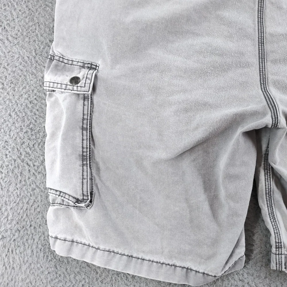 CARHARTT Cargo Shorts Mens 42 Gray Relaxed Fit 10